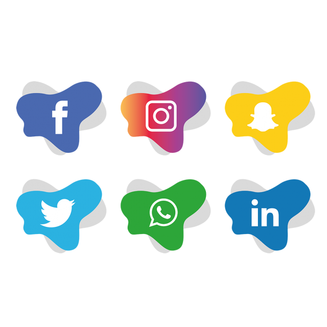 Media Icons Computer Network Social Transparent PNG Image