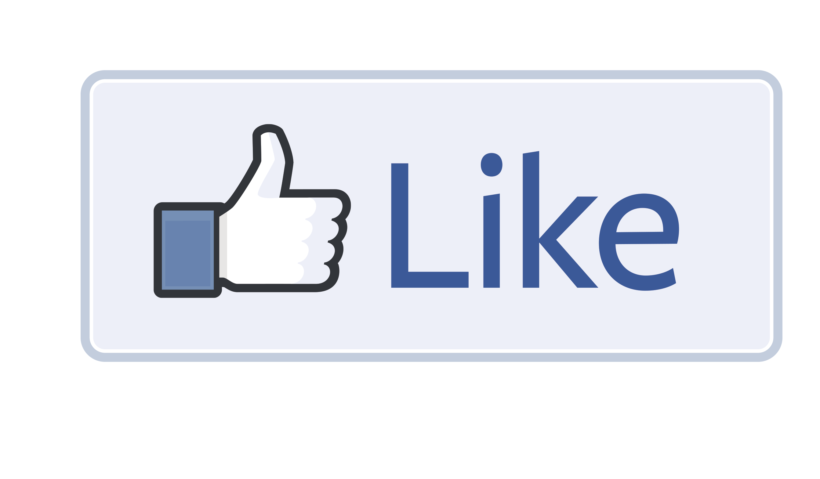 Media Button Facebook Like Social Transparent PNG Image