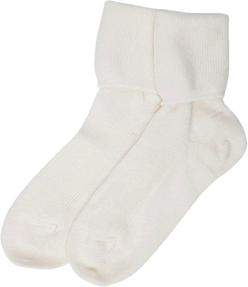 White Socks Transparent PNG Image