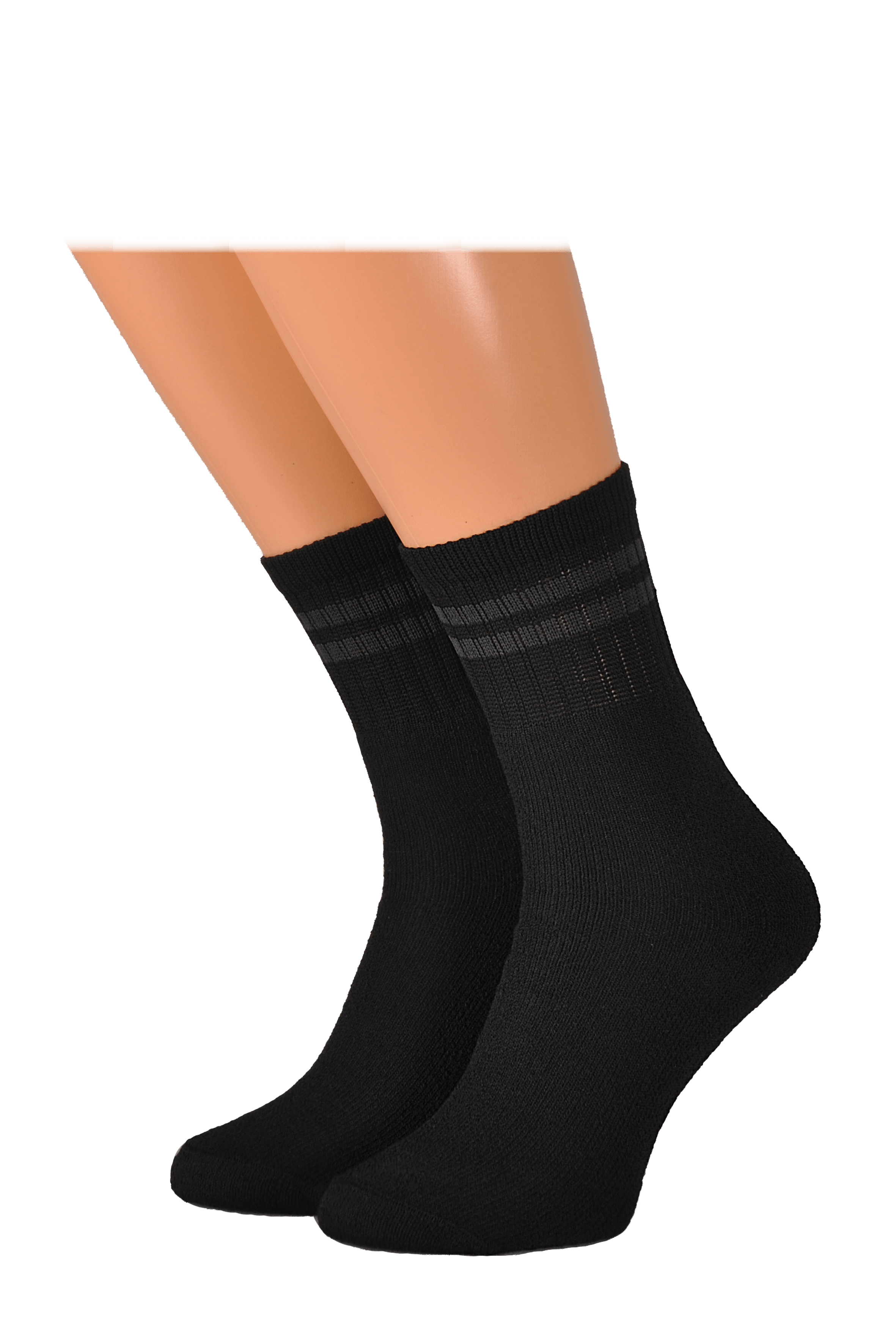 Black Socks Transparent PNG Image
