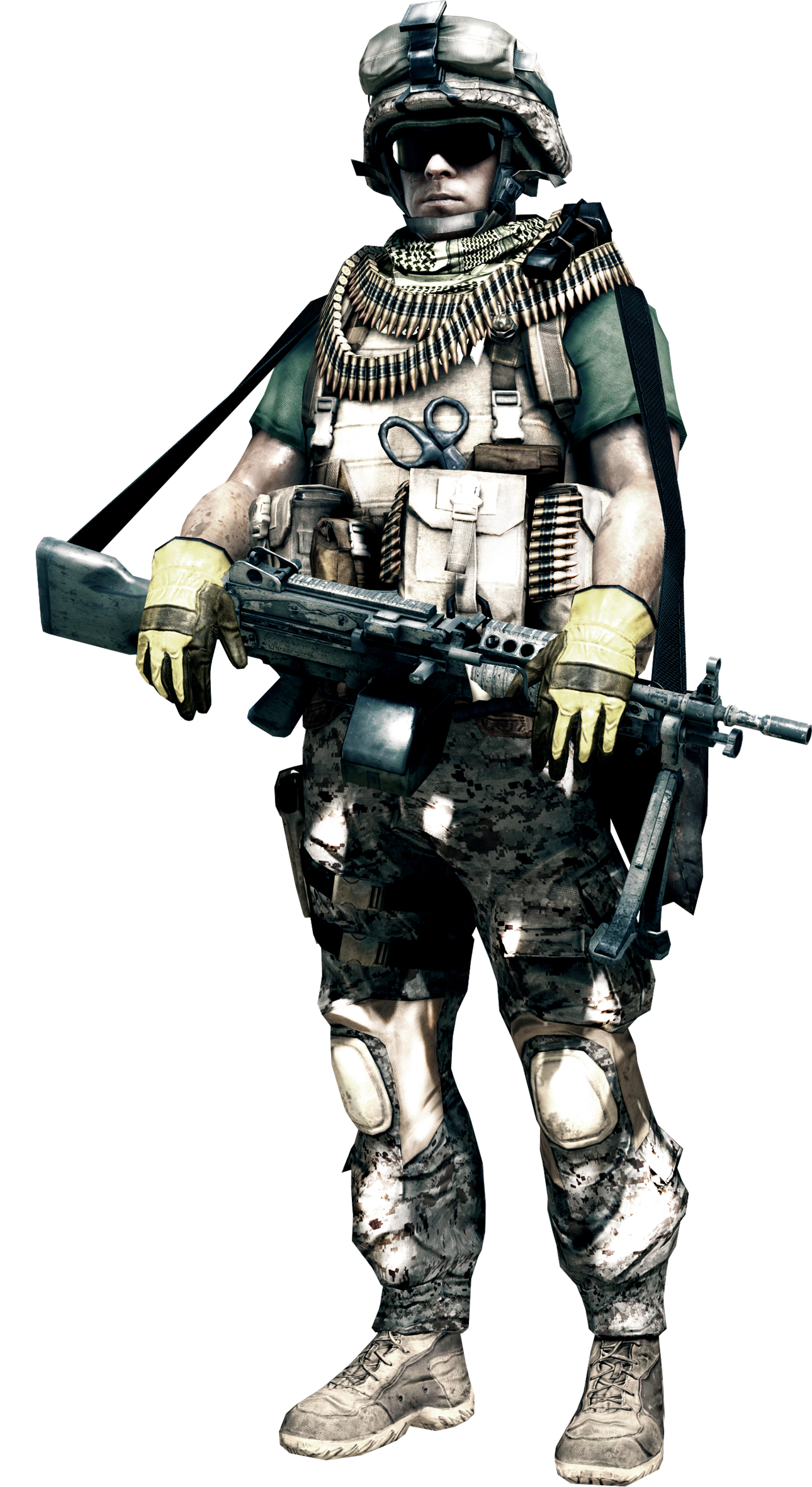 Battlefield Armour Soldier Transparent PNG Image