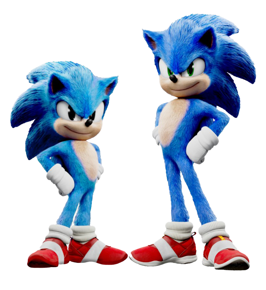 Sonic The Movie Hedgehog Transparent PNG Image