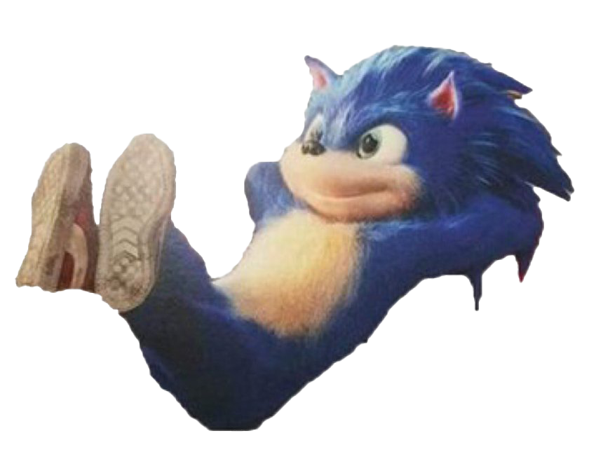 Sonic The Movie Hedgehog Transparent PNG Image
