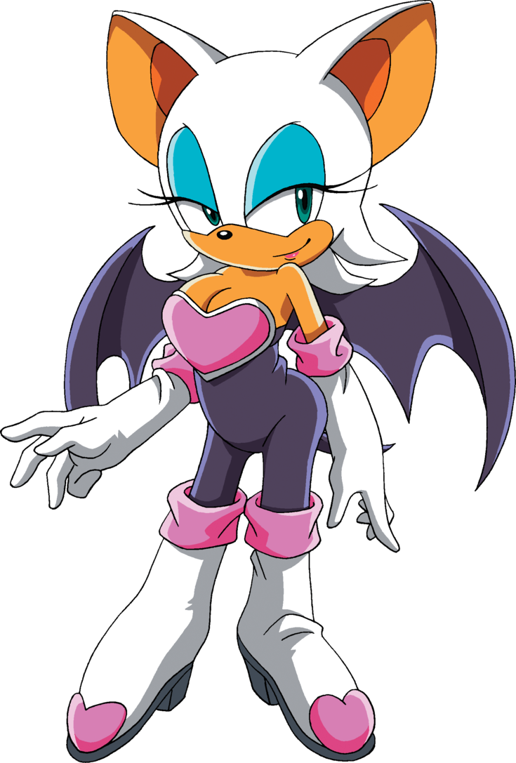 Sonic Bat Anime Rouge X The Transparent PNG Image