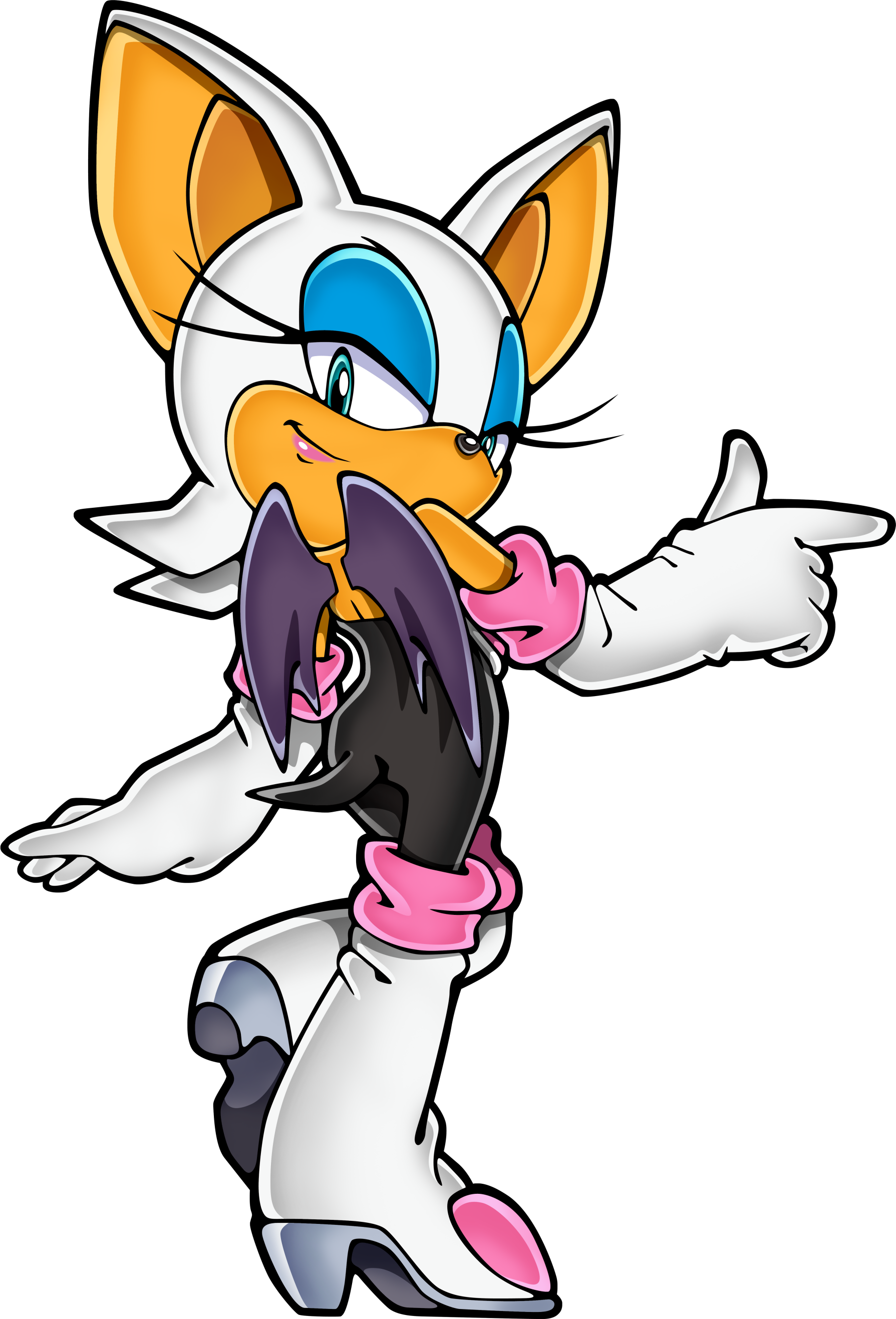 Sonic Bat Rouge X The Transparent PNG Image