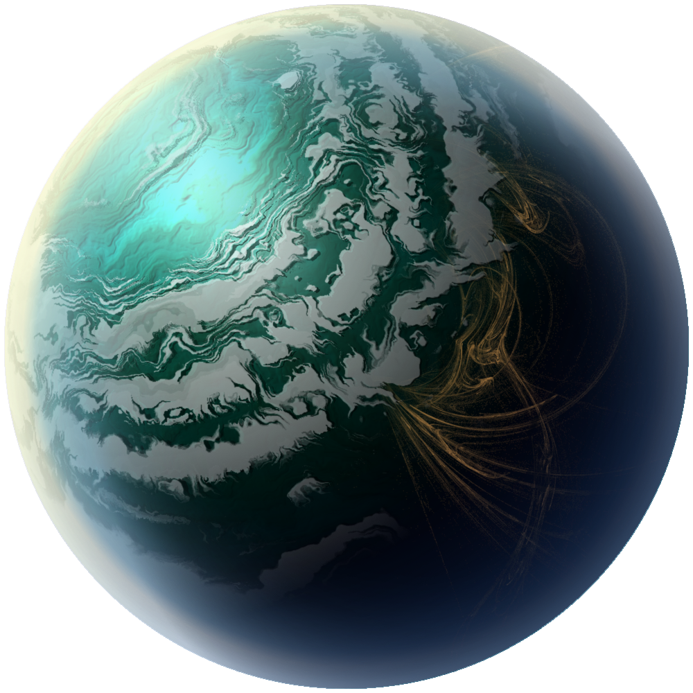 Space Planet Background Transparent PNG Image