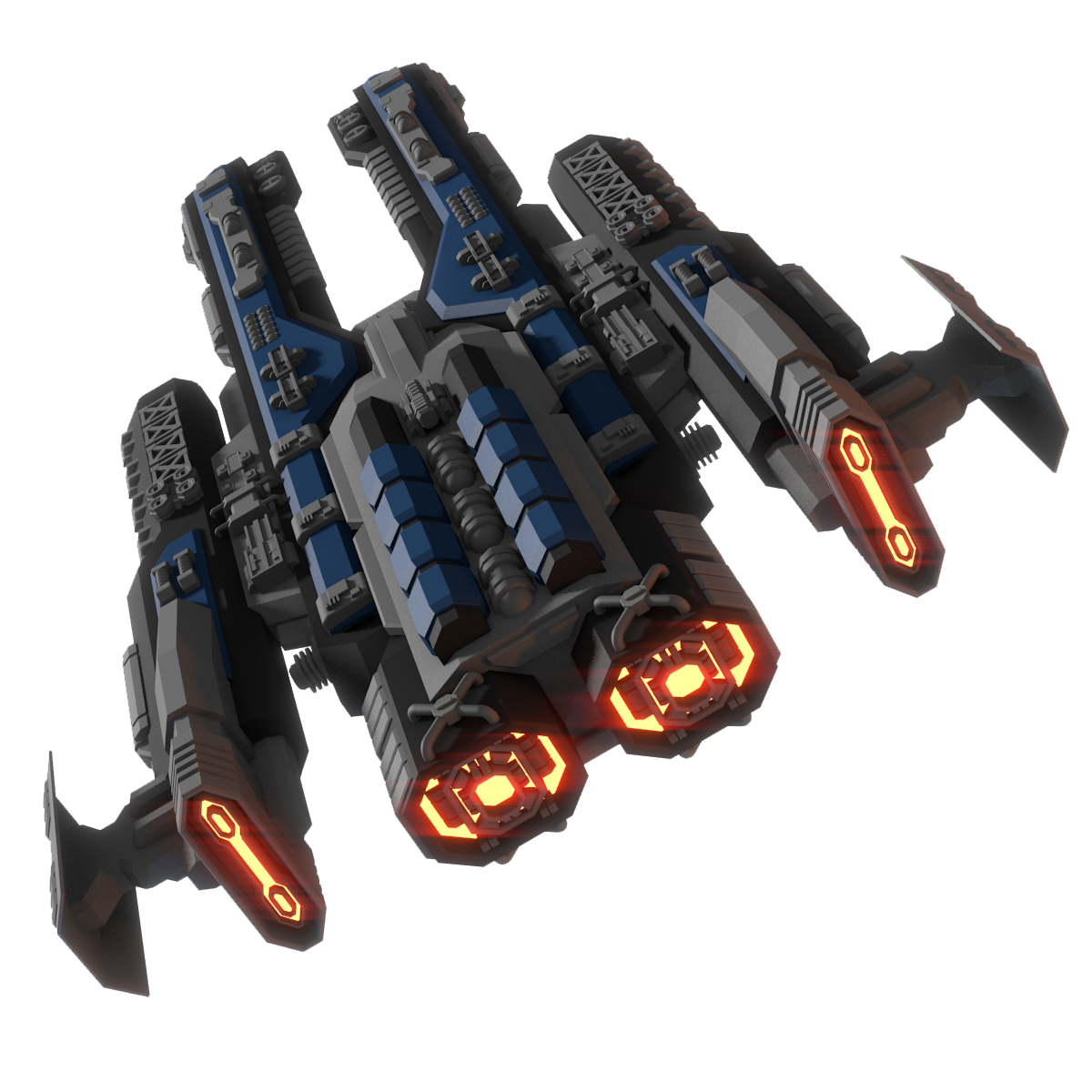 Spaceship Transparent PNG Image