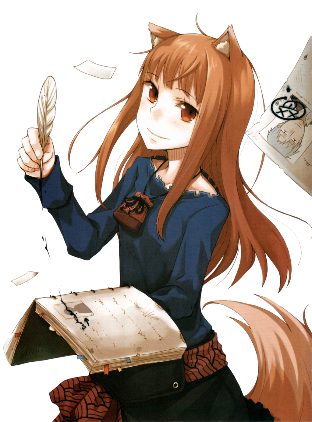 Spice And Wolf Background Transparent PNG Image