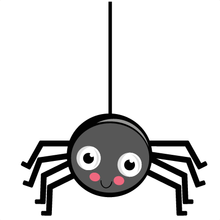 Hanging Spider Transparent PNG Image