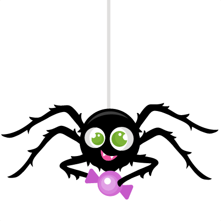 Cute Spider Background Transparent PNG Image