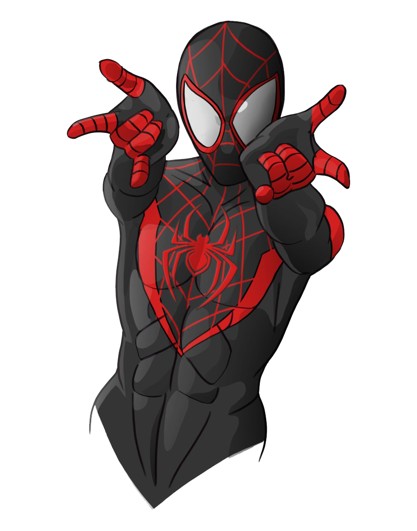 Spider-Man Miles Morales Transparent PNG Image