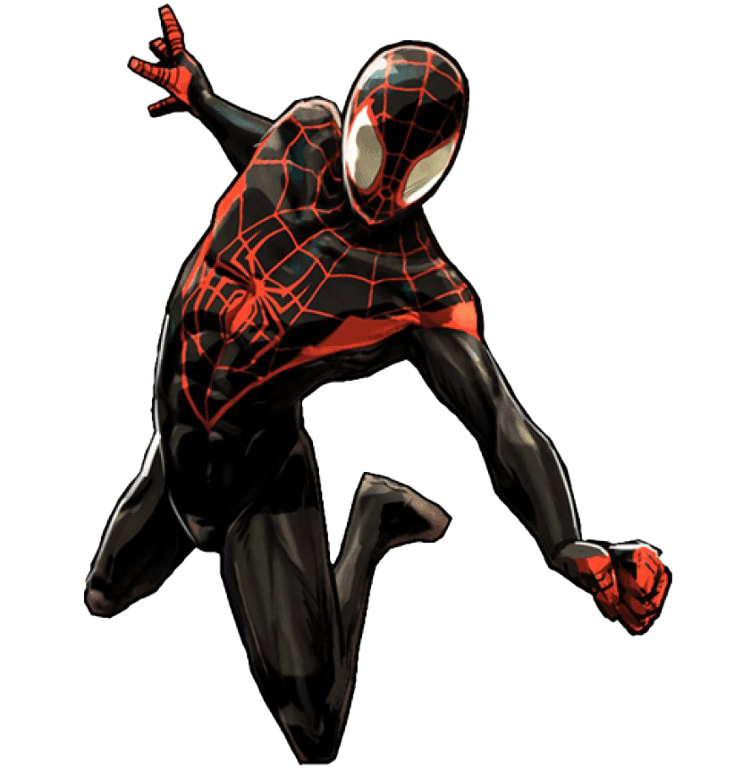 The Spider-Man Into Spider-Verse Transparent PNG Image