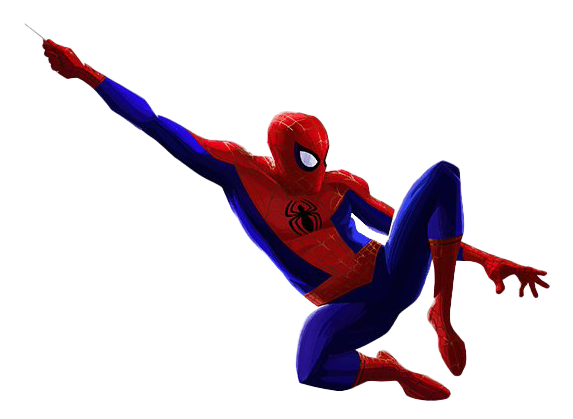 The Spider-Man Into Spider-Verse Transparent PNG Image