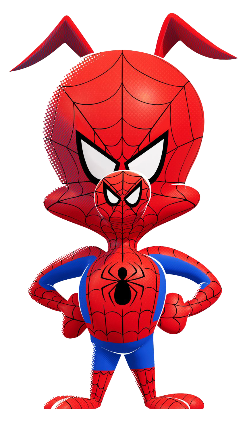 Cute Spider-Man The Into Spider-Verse Transparent PNG Image