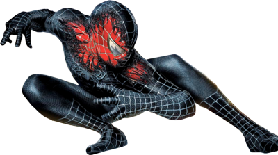 Spiderman Black Transparent PNG Image