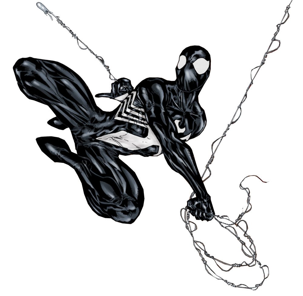 Spiderman Black Transparent PNG Image