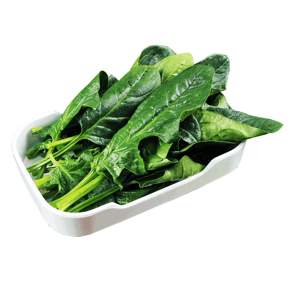 Organic Chinese Spinach Transparent PNG Image