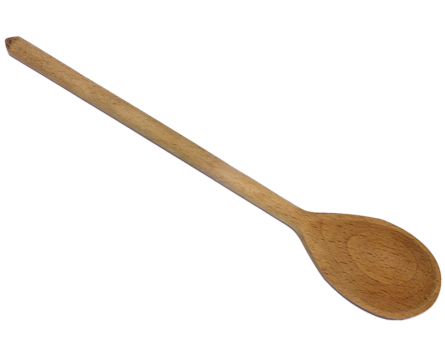 Wooden Spoon Background Transparent PNG Image