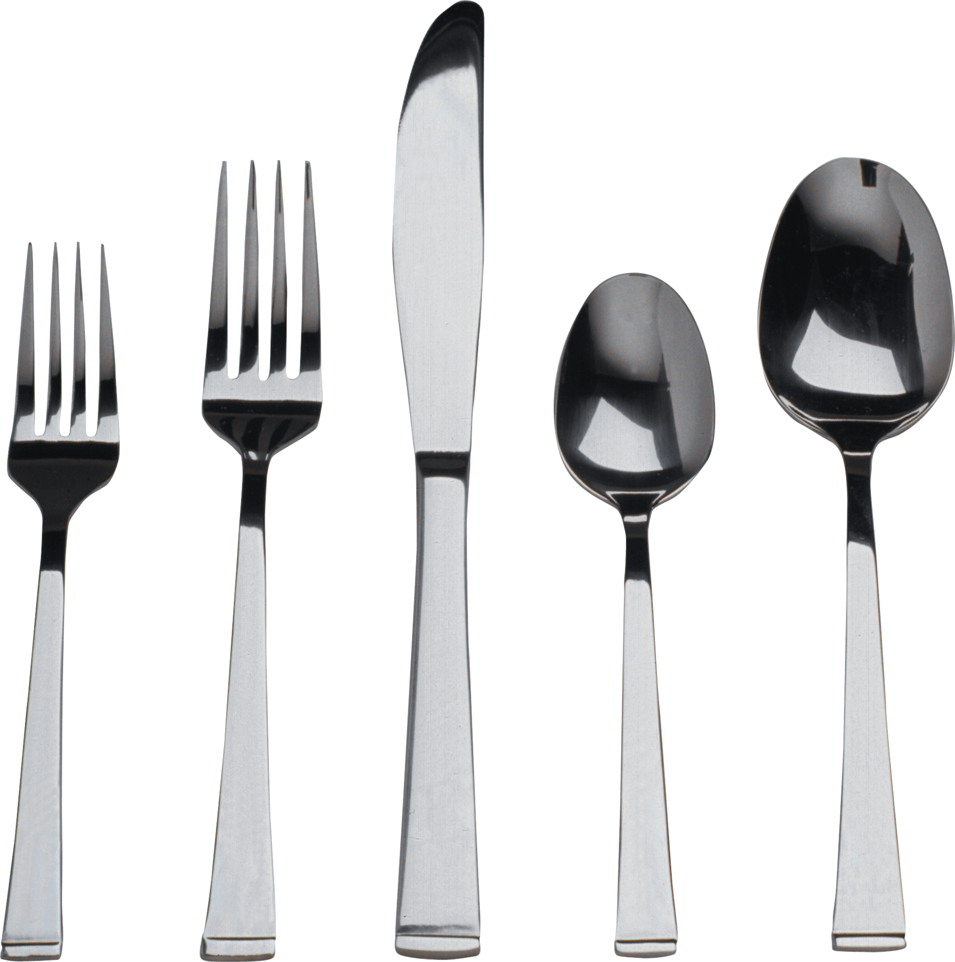 Spoons Forks Knives Transparent PNG Image