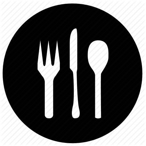 Fork Restaurant Food graphy Icons Computer Monochrome Transparent PNG Image