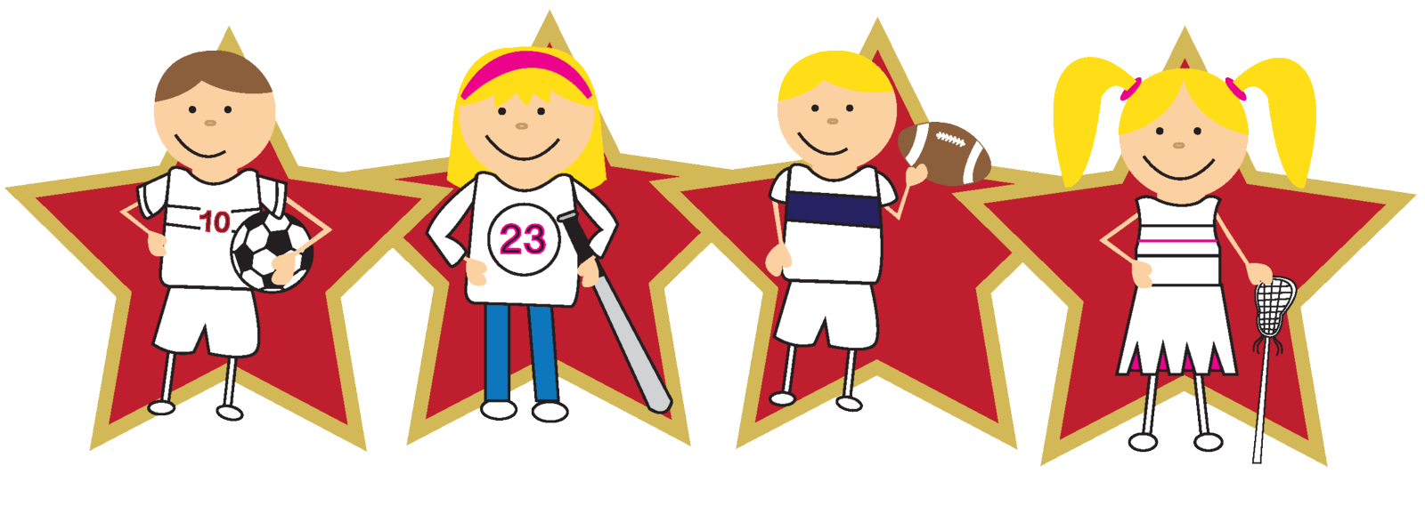 Kids Sport Background Transparent PNG Image