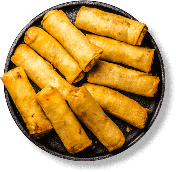 Spring Crispy Rolls Transparent PNG Image