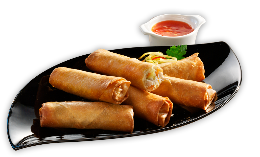 Spring Crispy Rolls Transparent PNG Image