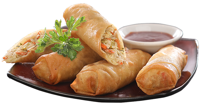Spring Crispy Rolls Transparent PNG Image