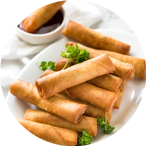 Spring Rolls Transparent PNG Image