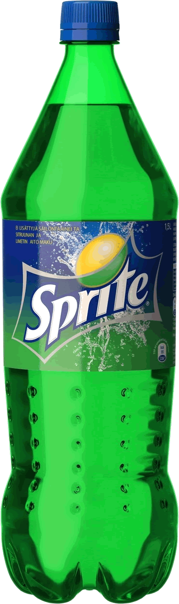 Sprite Bottle Transparent PNG Image