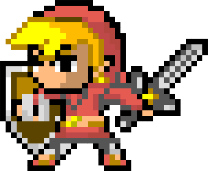 Play Art Bit Link Pixel Frame Transparent PNG Image
