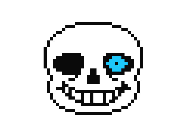 Text Head Art Pixel Undertale Transparent PNG Image