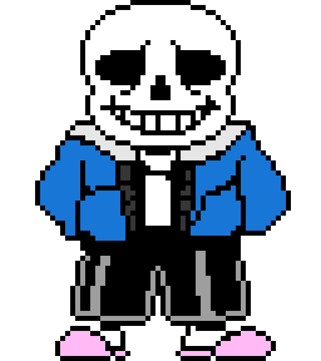 Sans Area Art Pixel Undertale Transparent PNG Image