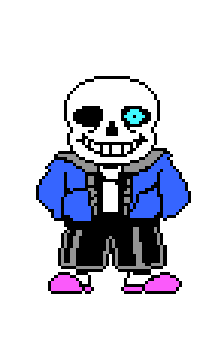 Character Art Pixel Fictional Undertale Frame Transparent PNG Image