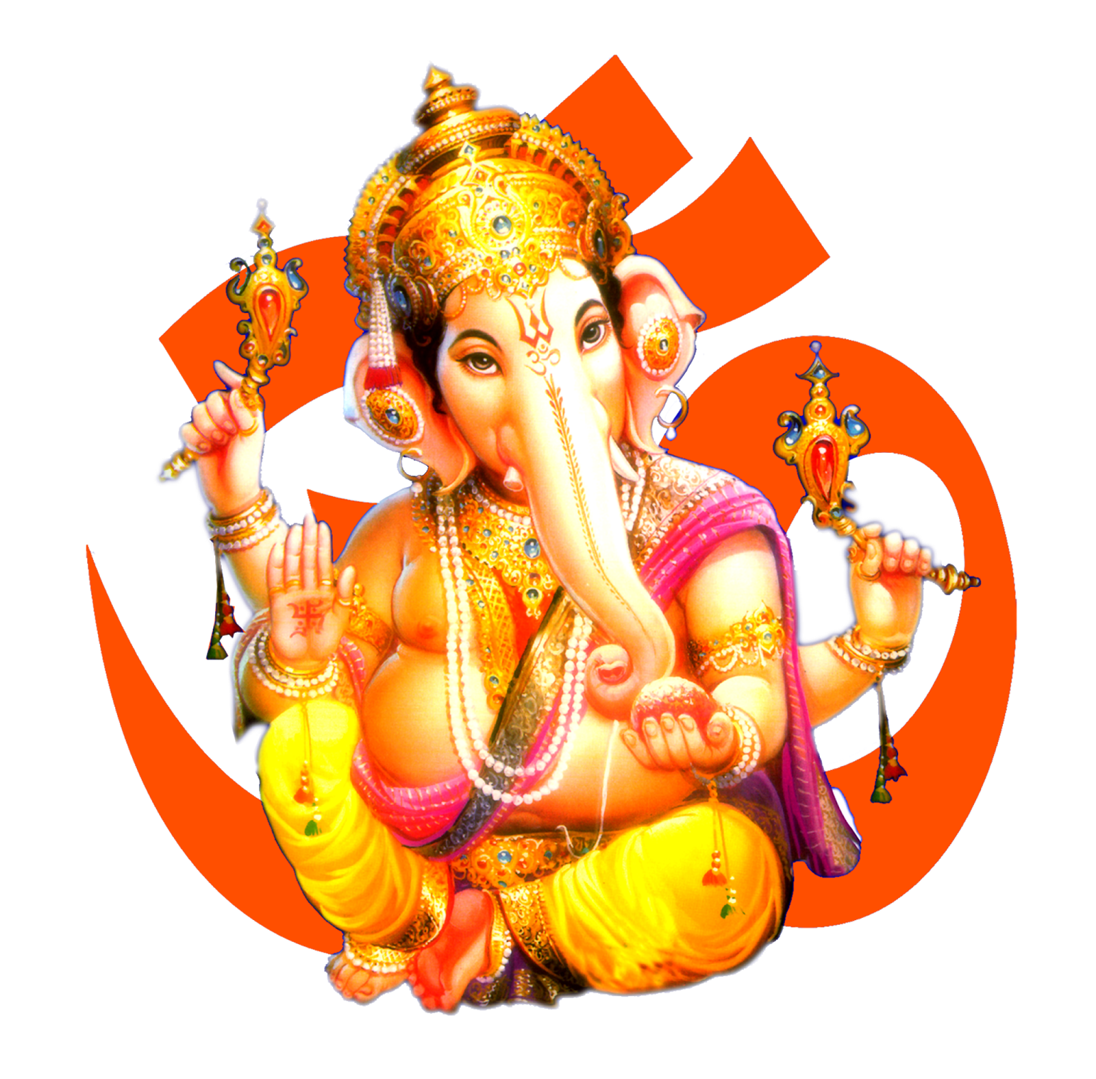 Lord Ganesha Transparent PNG Image