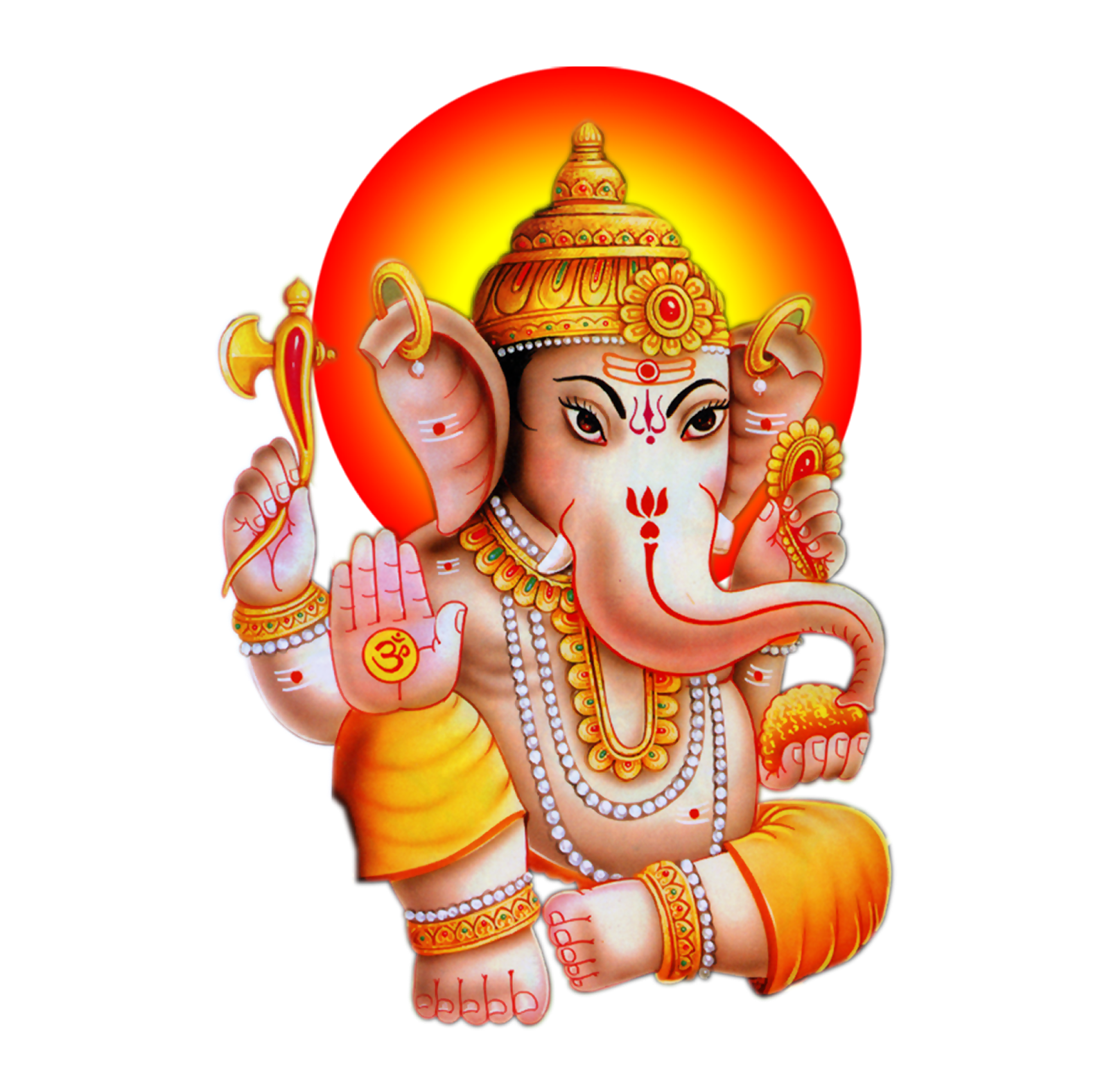 Lord Ganesha Transparent PNG Image