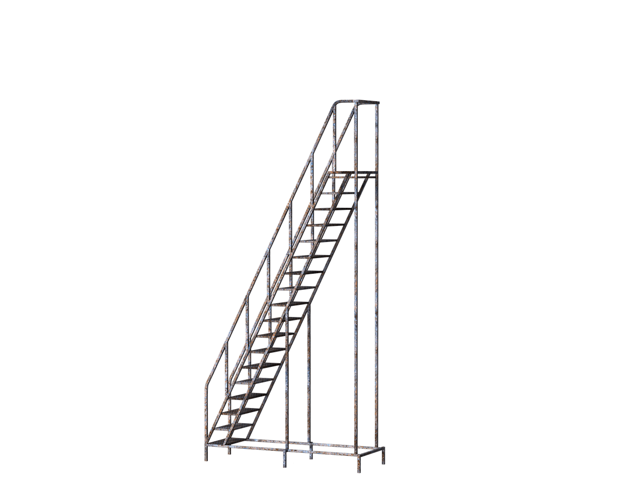 High Stairs Transparent PNG Image