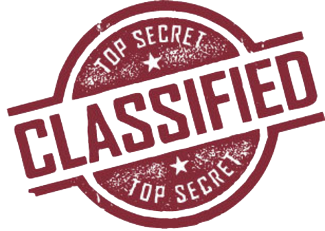 Classified Stamp Transparent PNG Image