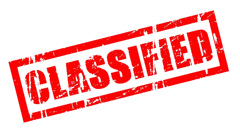 Classified Stamp Transparent PNG Image