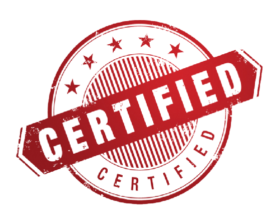 Certified Stamp Transparent PNG Image