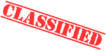 Classified Stamp Transparent PNG Image