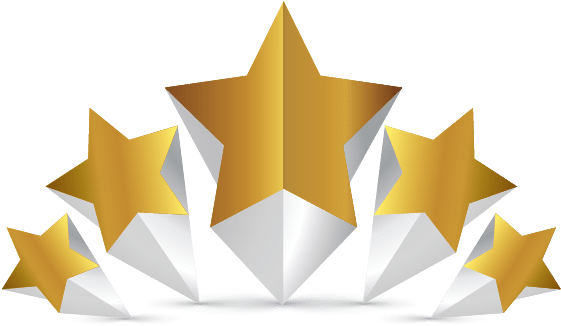 Abstract Star Gold File Transparent PNG Image