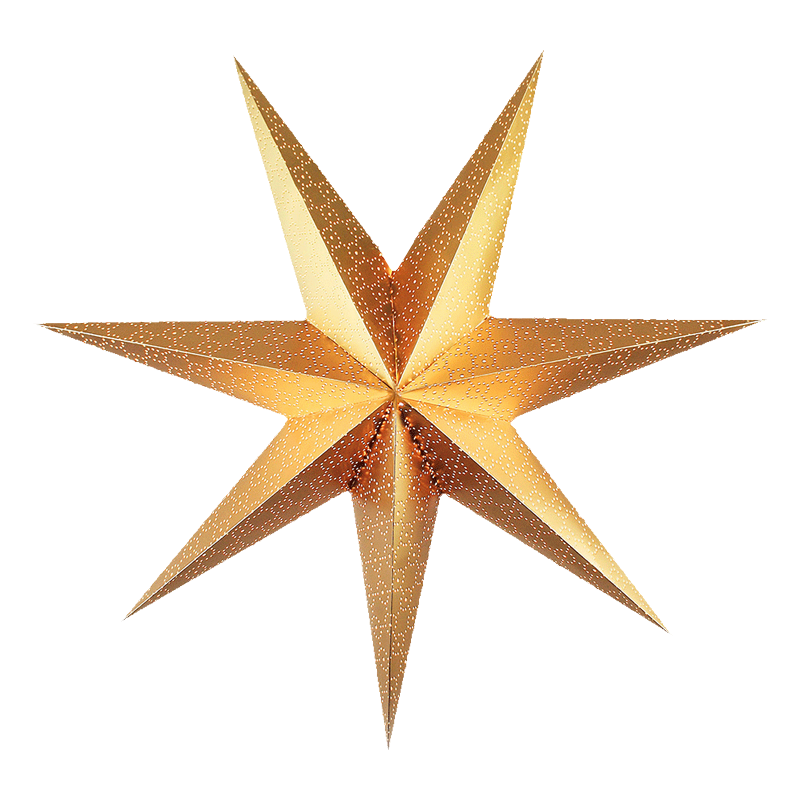 Star Glitter Gold Transparent PNG Image