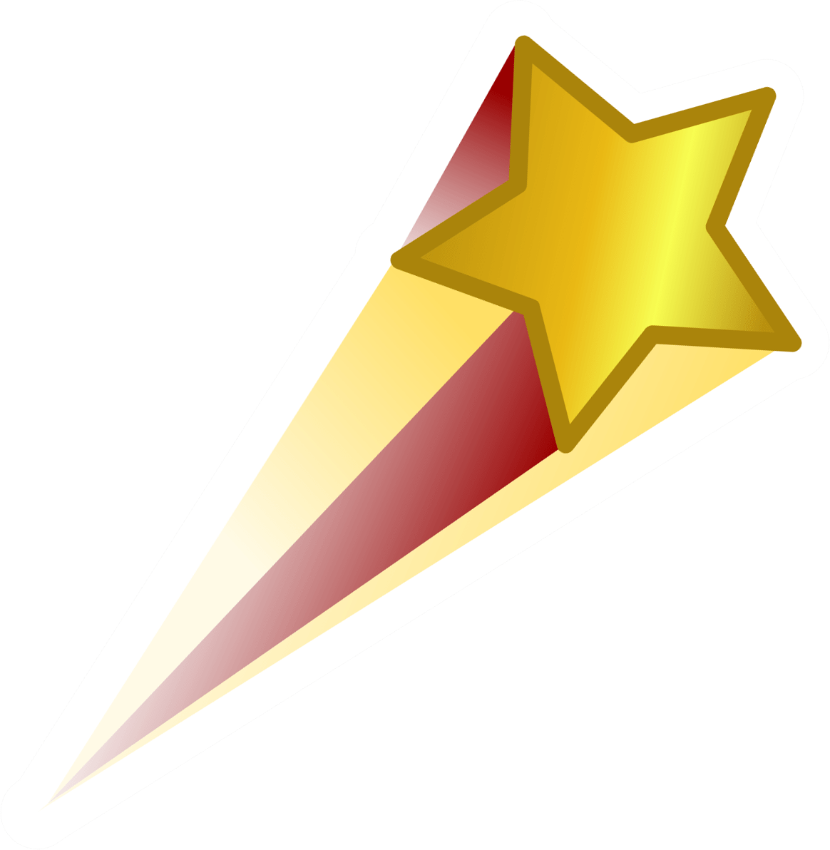 Vector Star Gold Transparent PNG Image