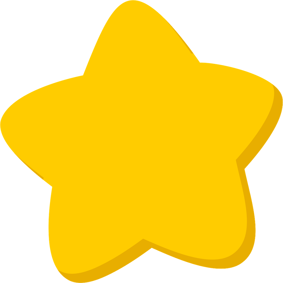 Vector Star Gold Transparent PNG Image