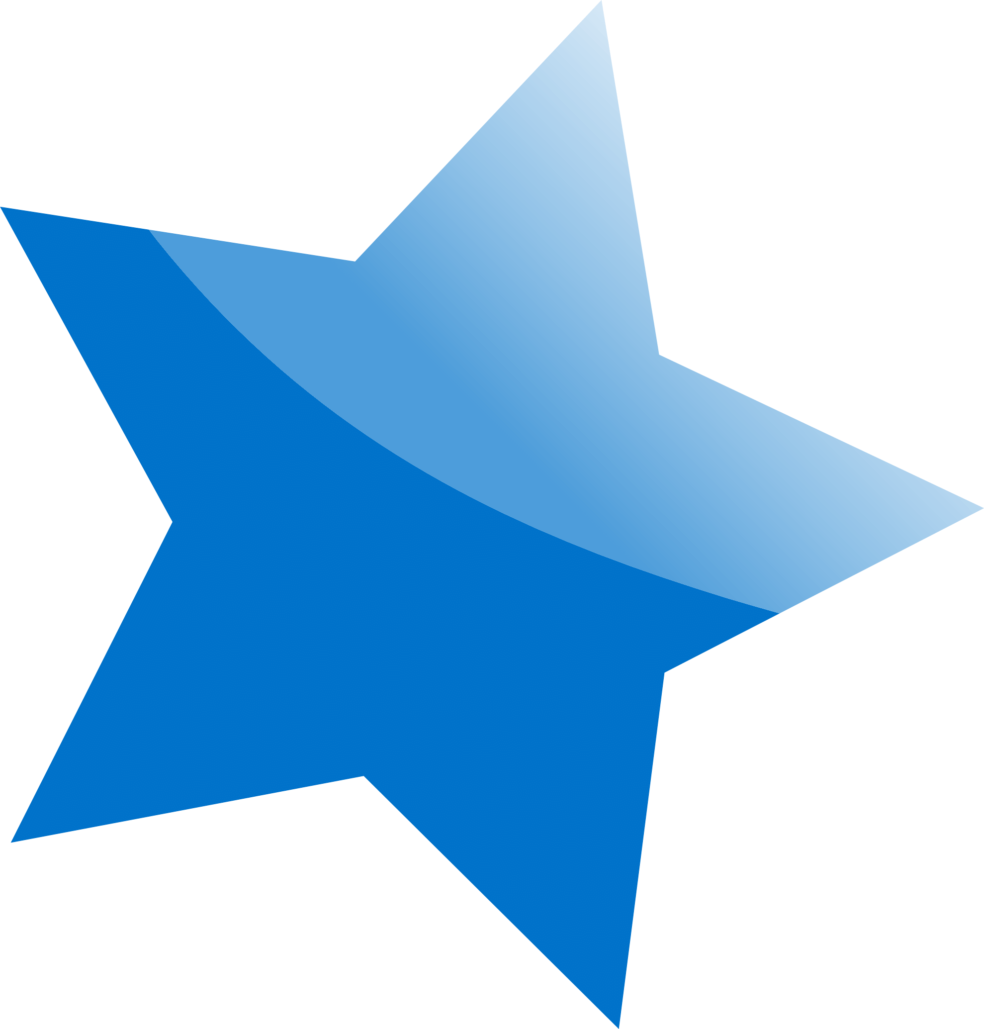 Blue Star Transparent PNG Image