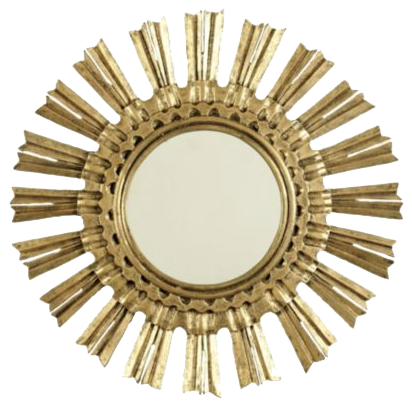 Gold Starburst Background Transparent PNG Image