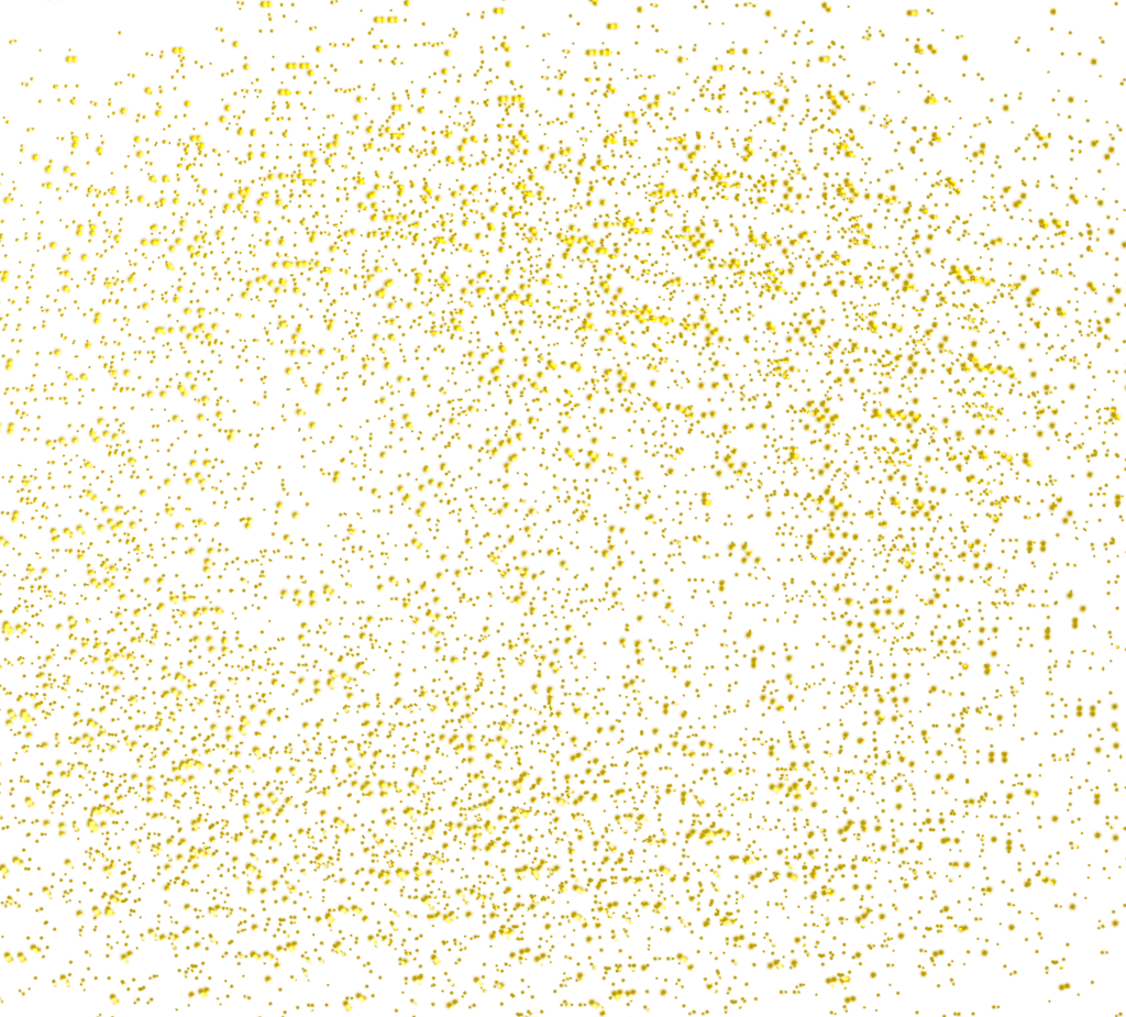 Gold Glitter Star Transparent PNG Image