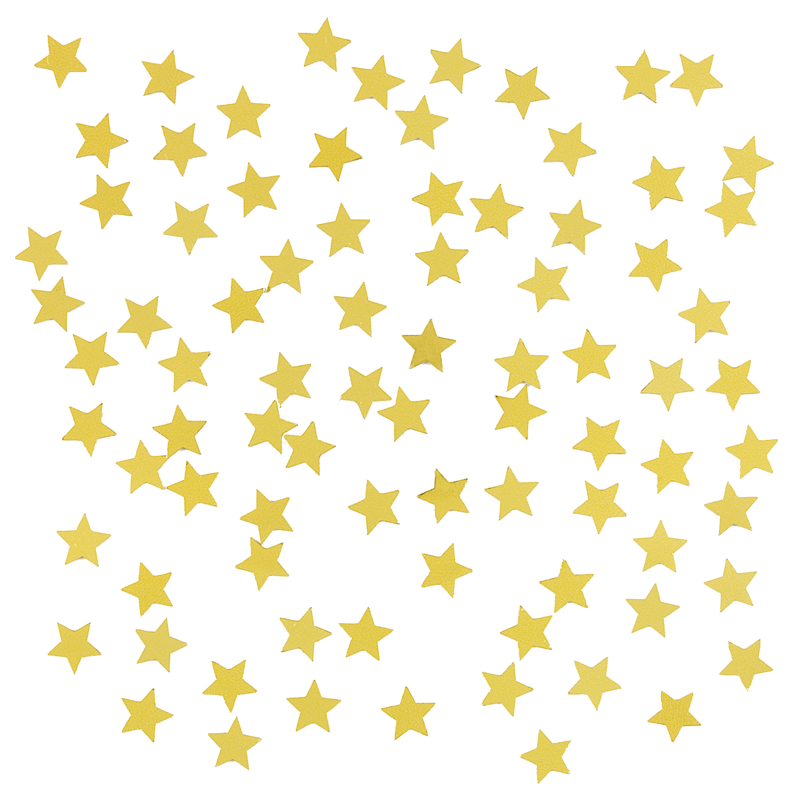 Gold Star Sticker Transparent PNG Image