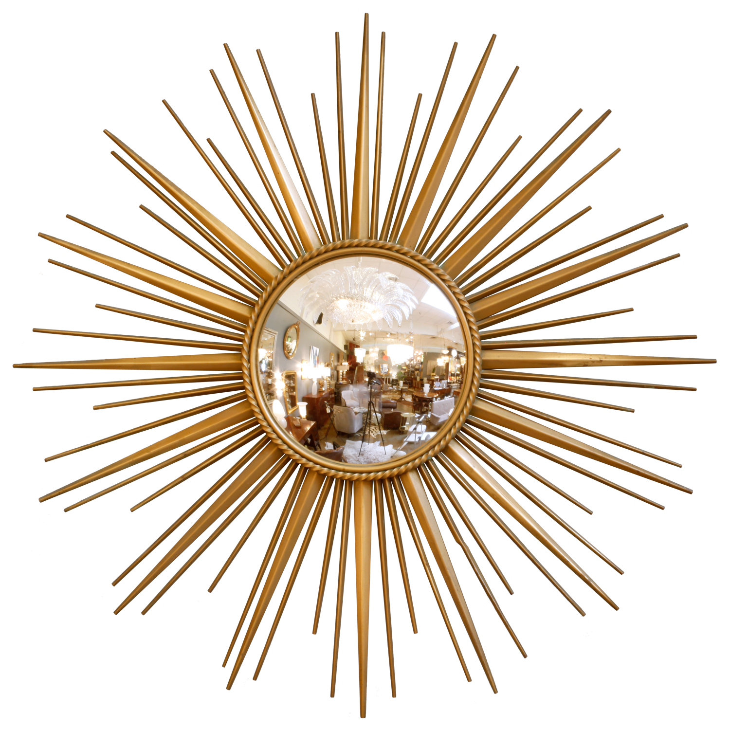 Gold Starburst Transparent PNG Image